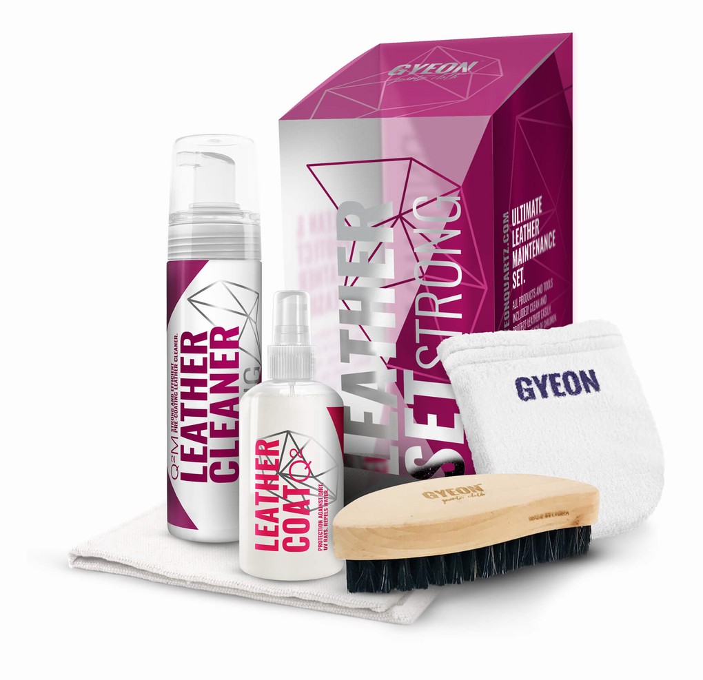 Bộ dung dịch làm sạch và bảo dưỡng da Q²M Leather Set Strong 200 ml