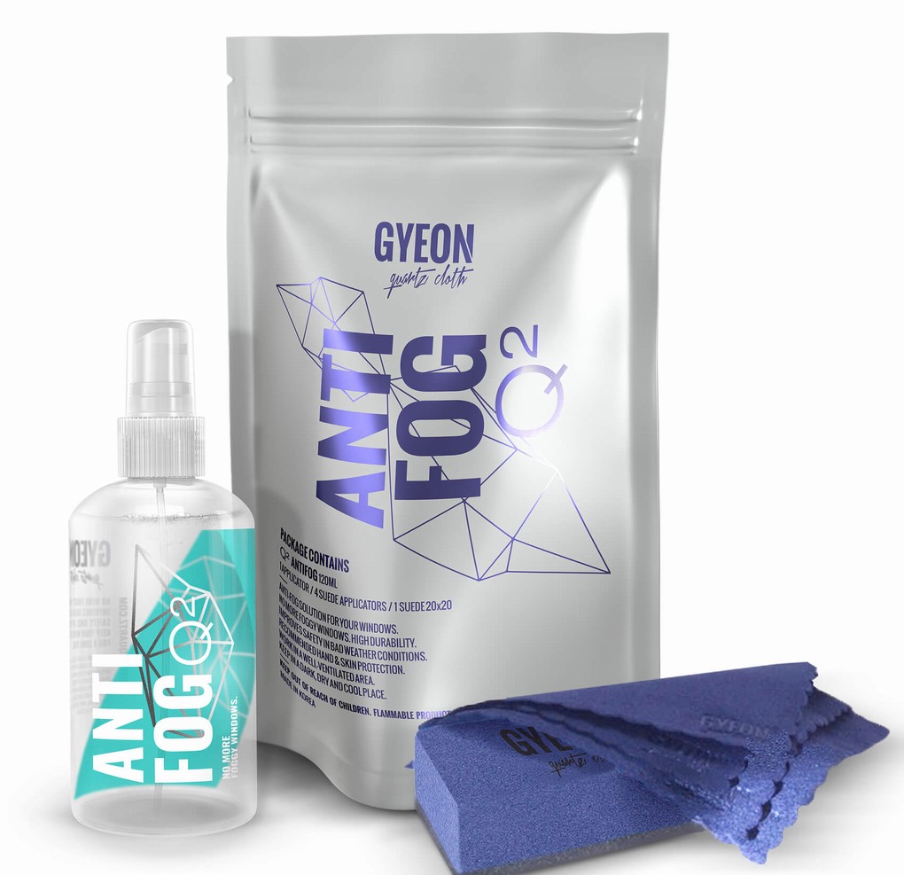 Bộ dung dịch phủ Ceramic chống đọng sương Q² AntiFog 120 ml