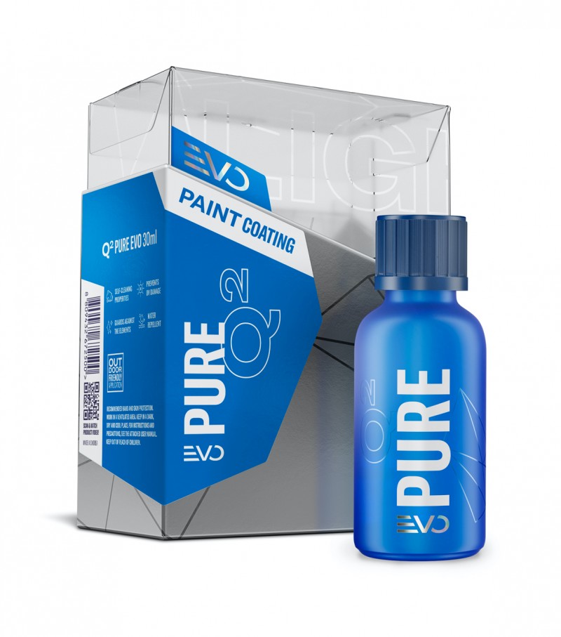 Bộ dung dịch phủ Ceramic sơn Q² Pure EVO Light box 100 ml