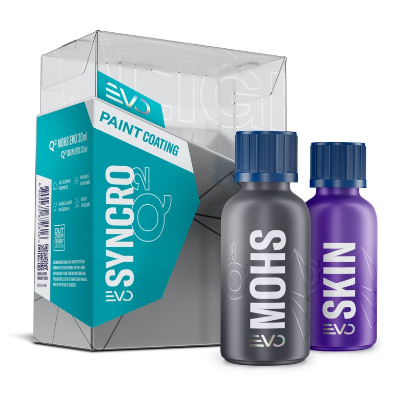 Bộ dung dịch phủ Ceramic sơn Q² Syncro EVO Light box 30 ml