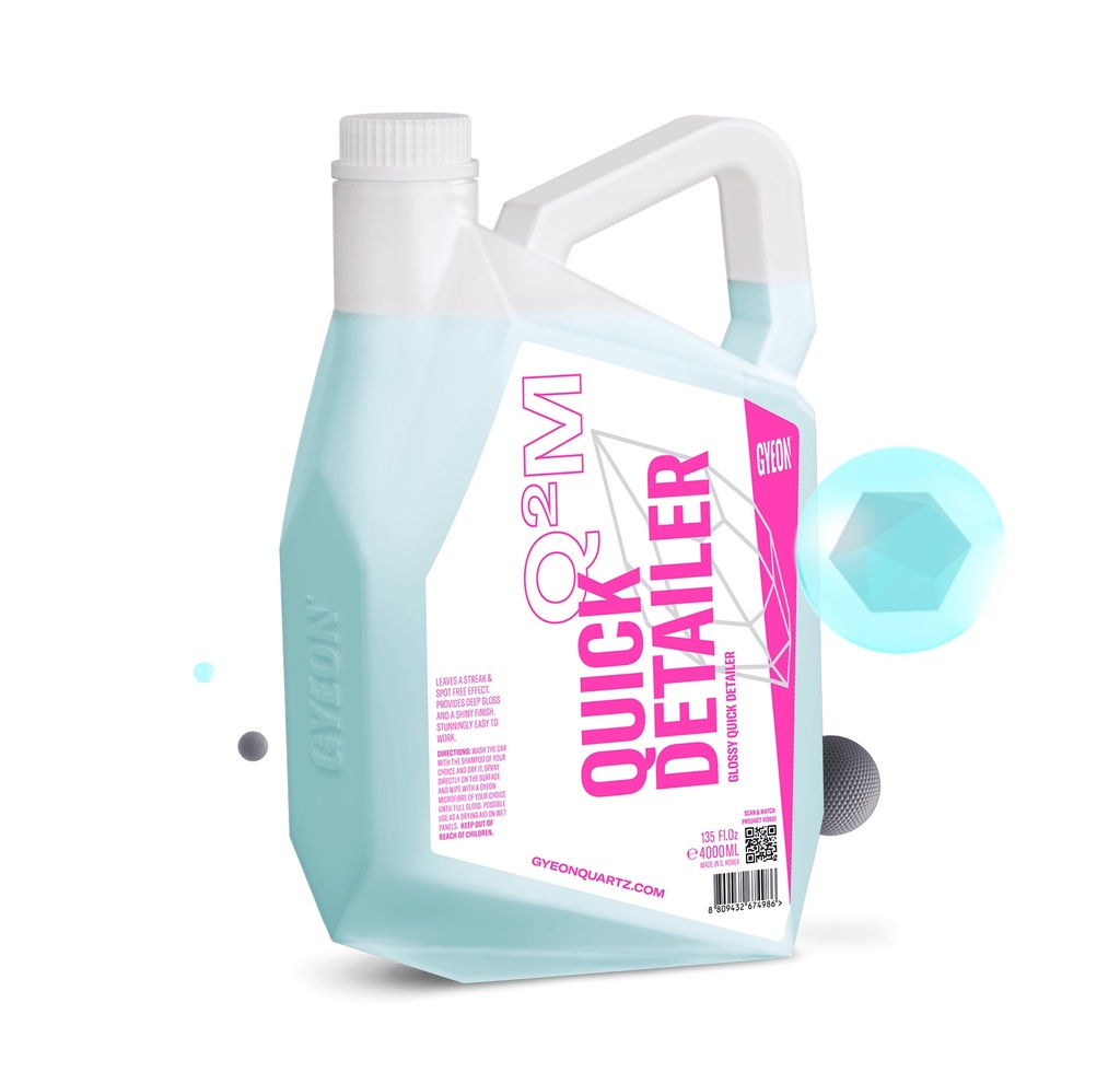 Dung dịch bảo dưỡng sơn Q²M QuickDetailer 4000 ml