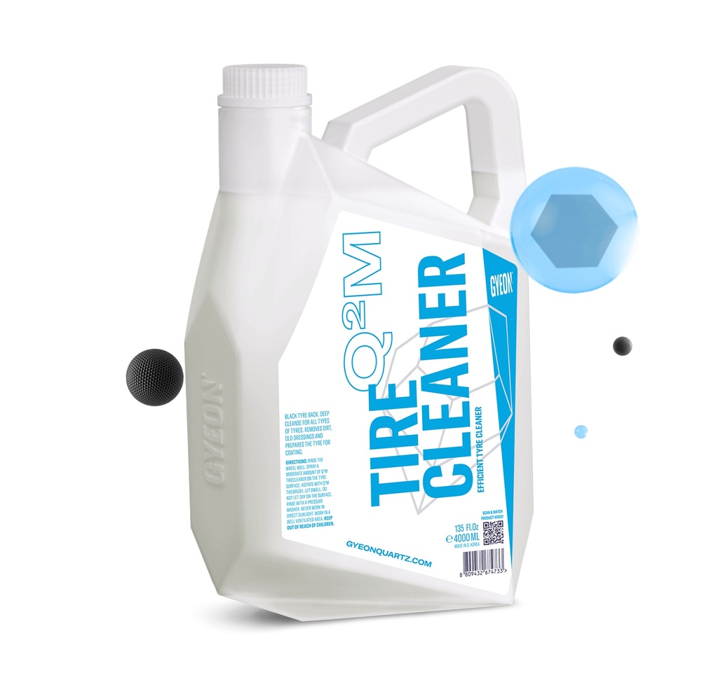 Dung dịch làm sạch lốp xe Q²M TireCleaner  4000 ml